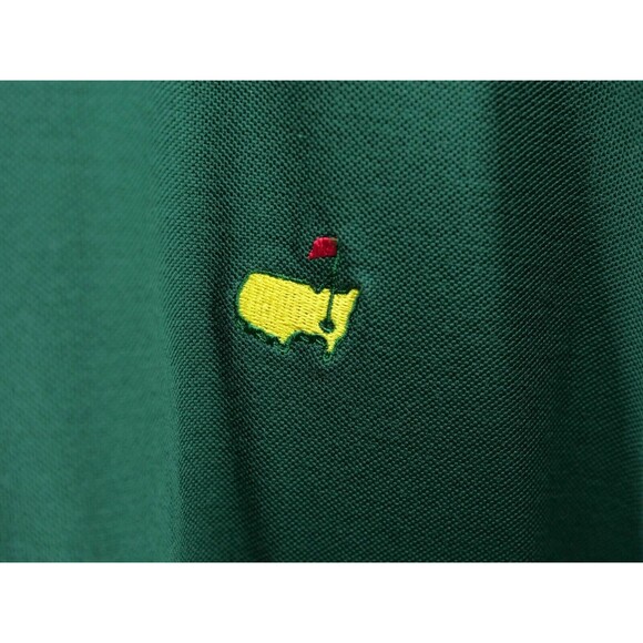 Masters Collection Polo Shirt Green 60s two-ply Mercerized Cotton Men's XL - Picture 4 of 8